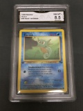 GMA Graded 1999 Pokemon Fossil 1st Edition #49 HORSEA Trading Card - NM-MT+ 8.5