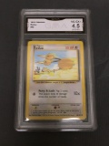 GMA Graded 1999 Pokemon Base Set Unlimited #48 DODUO Trading Card - VG-EX+ 4.5