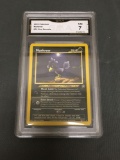 GMA Graded 2000 Pokemon Neo Genesis #24 MURKROW Trading Card - NM 7