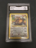 GMA Graded 1999 Pokemon Jungle #47 TAUROS Trading Card - NM+ 7.5