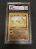 GMA Graded 2000 Pokemon Base 2 Set #52 MAROWAK Trading Card - NM-MT+ 8.5