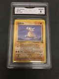 GMA Graded 1999 Pokemon Jungle #50 CUBONE Trading Card - NM-MT 8