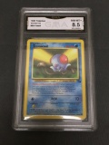 GMA Graded 1999 Pokemon Fossil #56 TENTACOOL Trading Card - NM-MT+ 8.5