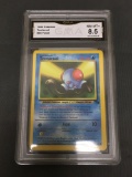 GMA Graded 1999 Pokemon Fossil #56 TENTACOOL Trading Card - NM-MT+ 8.5