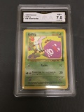 GMA Graded 2000 Pokemon Team Rocket #58 KOFFING Trading Card - NM+ 7.5