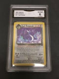 GMA Graded 2000 Pokemon Team Rocket #33 DARK DRAGONAIR Trading Card - EX-NM 6