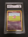 GMA Graded 1999 Pokemon Fossil 1st Edition #55 SLOWPOKE Trading Card - EX-NM 6