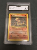 GMA Graded 1999 Pokemon Fossil #39 MAGMAR Trading Card - NM 7