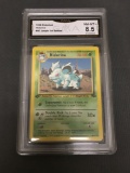 GMA Graded 1999 Pokemon Jungle 1st Edition #40 NIDORINA Trading Card - NM-MT+ 8.5