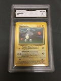 GMA Graded 1999 Pokemon Base Set Unlimited #53 MAGNEMITE Trading Card - NM-MT 8