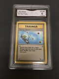 GMA Graded 1999 Pokemon Fossil Unlimited #59 ENERGY SEARCH Trading Card - EX-NM 6