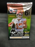 Factory Sealed 2020 Panini Mosaic Football 6 Card Retail Pack - Joe Burrow Rookie?