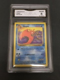 GMA Graded 1999 Pokemon Fossil #38 KINGLER Trading Card - NM-MT 8
