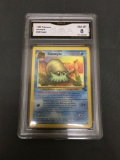 GMA Graded 1999 Pokemon Fossil #52 OMANYTE Trading Card - NM-MT 8
