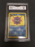 GMA Graded 1999 Pokemon Fossil #32 CLOYSTER Trading Card - NM-MT 8