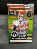 Factory Sealed 2020 Panini Mosaic Football 6 Card Retail Pack - Justin Herbert Rookie?