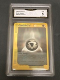 GMA Graded 2002 Pokemon Expedition #159 METAL ENERGY Trading Card - EX 5