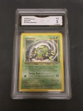 GMA Graded 2000 Pokemon Neo Genesis #75 SPINARAK Trading Card - VG 3