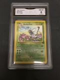 GMA Graded 1999 Pokemon Jungle #33 BUTTERFREE Trading Card - NM-MT 8