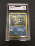GMA Graded 1999 Pokemon Fossil #40 OMASTAR Trading Card - NM-MT 8