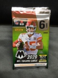 Factory Sealed 2020 Panini Mosaic Football 6 Card Retail Pack - Justin Herbert Rookie?