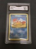 GMA Graded 1999 Pokemon Fossil #51 KRABBY Trading Card - NM-MT+ 8.5