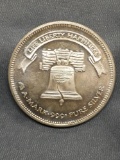 1 Troy Ounce .999 Fine Silver Liberty Silver 1987 Silver Bullion Round Coin