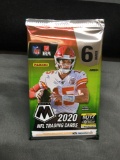 Factory Sealed 2020 Panini Mosaic Football 6 Card Retail Pack - Joe Burrow Rookie?