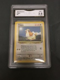 GMA Graded 1999 Pokemon Base Set Unlimited #57 PIDGEY Trading Card - VG+ 3.5