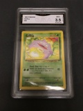 GMA Graded 1999 Pokemon Base Set Unlimited #51 KOFFING Trading Card - VG+ 3.5