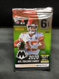 Factory Sealed 2020 Panini Mosaic Football 6 Card Retail Pack - Justin Herbert Rookie?