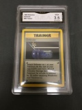 GMA Graded 1999 Pokemon Base Set Unlimited #80 DEFENDER Trading Card - VG+ 3.5