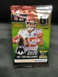 Factory Sealed 2020 Panini Mosaic Football 6 Card Retail Pack - Joe Burrow Rookie?