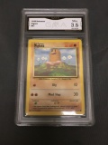GMA Graded 1999 Pokemon Base Set Unlimited #47 DIGLETT Trading Card - VG+ 3.5