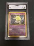 GMA Graded 1999 Pokemon Base Set Unlimited #49 DROWZEE Trading Card - VG+ 3.5