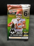 Factory Sealed 2020 Panini Mosaic Football 6 Card Retail Pack - Justin Herbert Rookie?