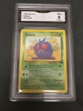 GMA Graded 1999 Pokemon Jungle #63 VENONAT Trading Card - MINT 9