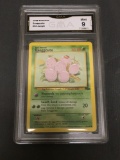 GMA Graded 1999 Pokemon Jungle #52 EXEGGCUTE Trading Card - MINT 9