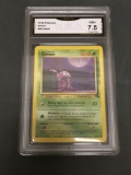 GMA Graded 1999 Pokemon Fossil #48 GRIMER Trading Card - NM+ 7.5