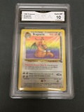 GMA Graded 1999 Pokemon Fossil #19 DRAGONITE Trading Card - GEM MINT 10