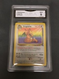 GMA Graded 1999 Pokemon Fossil #19 DRAGONITE Trading Card - MINT 9