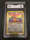 GMA Graded 1999 Pokemon Fossil #19 DRAGONITE Trading Card - NM-MT+ 8.5