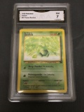 GMA Graded 2000 Pokemon Team Rocket #63 ODDISH Trading Card - NM 7