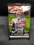 Factory Sealed 2020 Panini Mosaic Football 6 Card Retail Pack - Tua Tagovailoa Rookie?