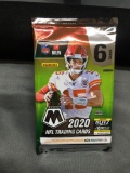Factory Sealed 2020 Panini Mosaic Football 6 Card Retail Pack - Justin Herbert Rookie?