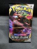 Factory Sealed Pokemon Sword & Shield REBEL CLASH 10 Card Booster Pack
