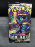 Factory Sealed Pokemon Sword & Shield REBEL CLASH 10 Card Booster Pack