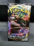 Factory Sealed Pokemon Sword & Shield REBEL CLASH 10 Card Booster Pack