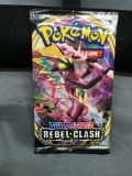 Factory Sealed Pokemon Sword & Shield REBEL CLASH 10 Card Booster Pack