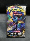 Factory Sealed Pokemon Sword & Shield REBEL CLASH 10 Card Booster Pack